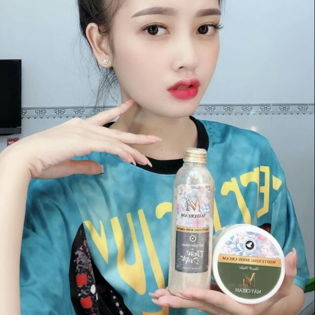 Combo tắm trắng + kem body