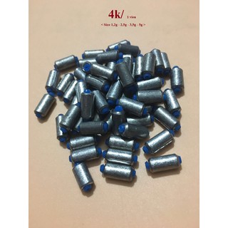 Chì lá câu cá quấn sẵn đủ size từ 1.5g - 5g