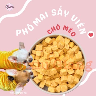 [Ngon Bổ Dưỡng] Phô Mai Viên Sấy Lạnh Cho Chó, Mèo, Hamster - Xiuxiu Giang