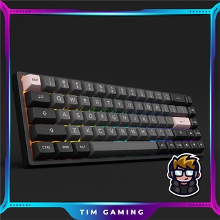 Bàn phím cơ AKKO 3068B Multi-modes Black Pink (Bluetooth 5.0 / Wireless 2.4Ghz / Hotswap / Foam tiêu âm / AKKO CS Jelly)