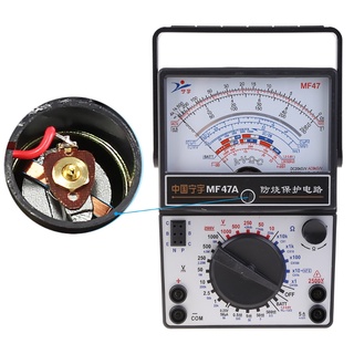 Mechanical Pointer Type Multimeter Measurement AC for DC Ohmmeter MF47/JO411 Tes