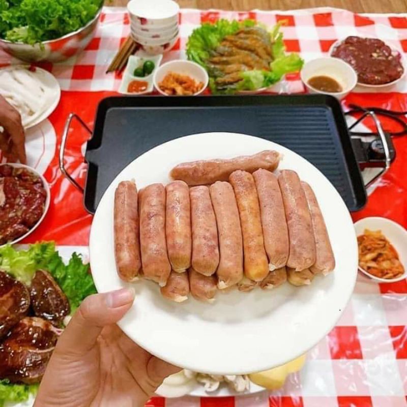 xúc xích phomai đức 250gr 16 cái