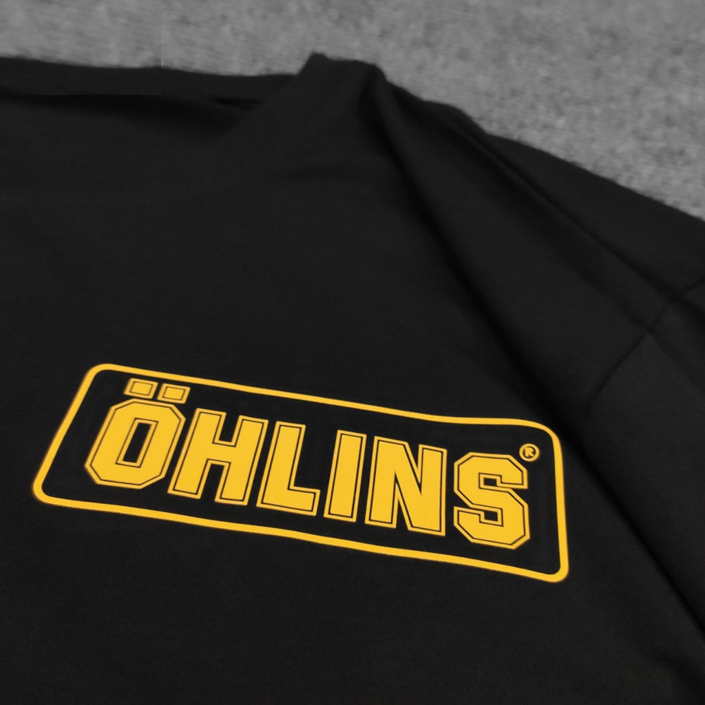 Áo thun OHLINS Biker 100% cotton
