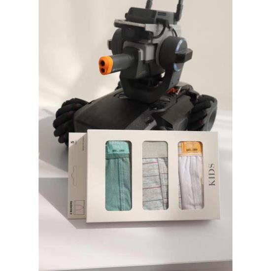 Quần sịp bé trai hàng xuất dư GẠO KIDS - Set 3 quần sịp hàng nguyên hộp chất cotton cao cấp cho bé trai size 5-12t