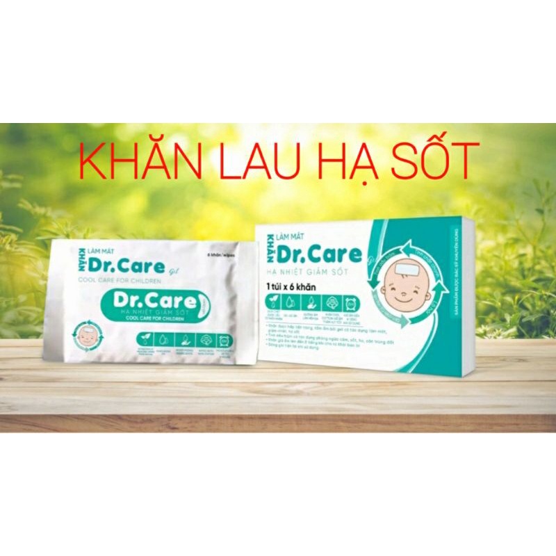 ✅ KHĂN LAU HẠ SỐT DR.CARE