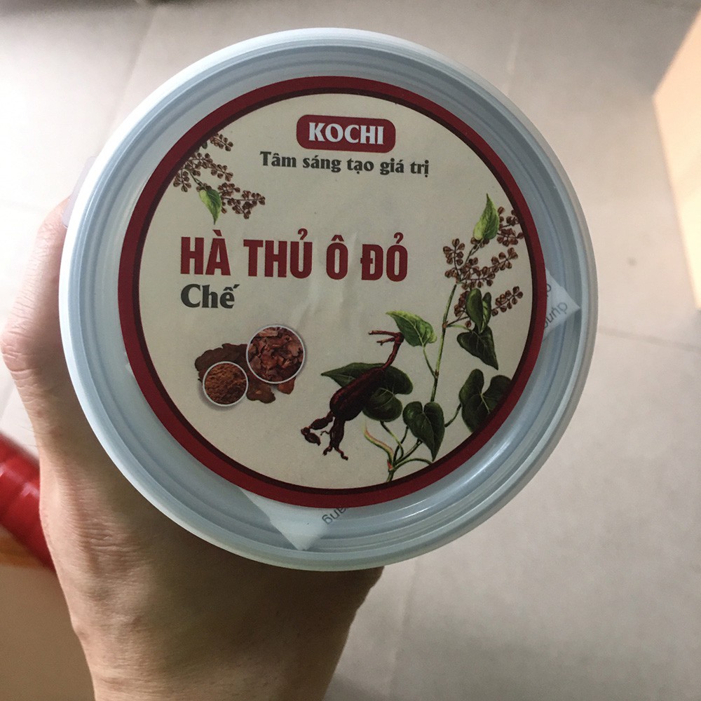 Hà Thủ Ô Đỏ [ Hàng Chất lượng ] - Chế Dạng Miếng - Hỗ Trợ Đen Tóc, Mọc Tóc, Ngăn Ngừa Rụng Tóc