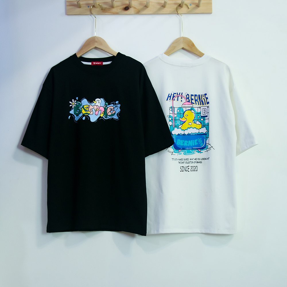 Áo Thun Tay Lỡ Freesize Unisex - TTL823 Vịt Bennie - 4 Màu Đẹp "Xỉu" - Chất Thun Cotton Mềm Mát - Có Logo Gắn Tay Xịn Xò | BigBuy360 - bigbuy360.vn