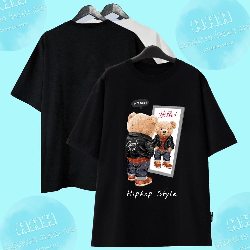 [Best Quality] Áo thun BEAR GANGSTAS -Cotton 2c 100% - Streetwears SG