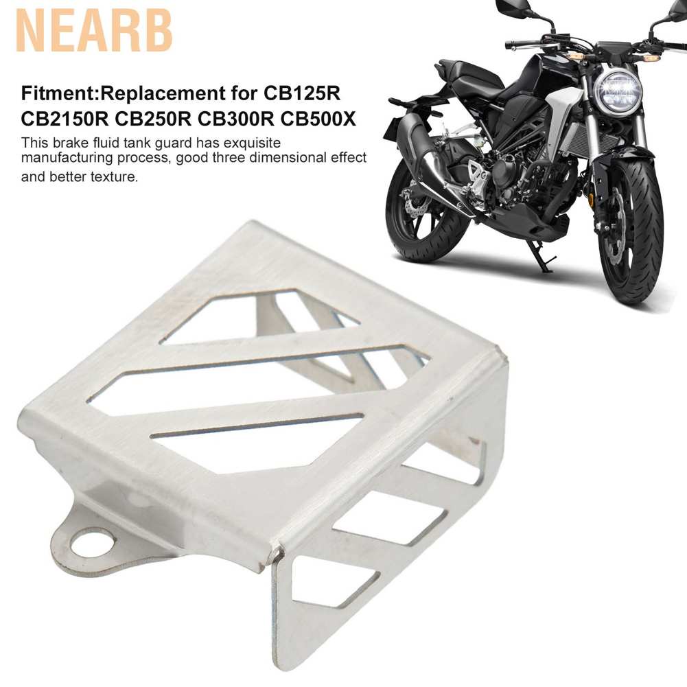 Phụ kiện bảo vệ bình chứa dầu phanh sau bằng thép carbon cho CB125R CB150R CB250R CB300R CB500X
