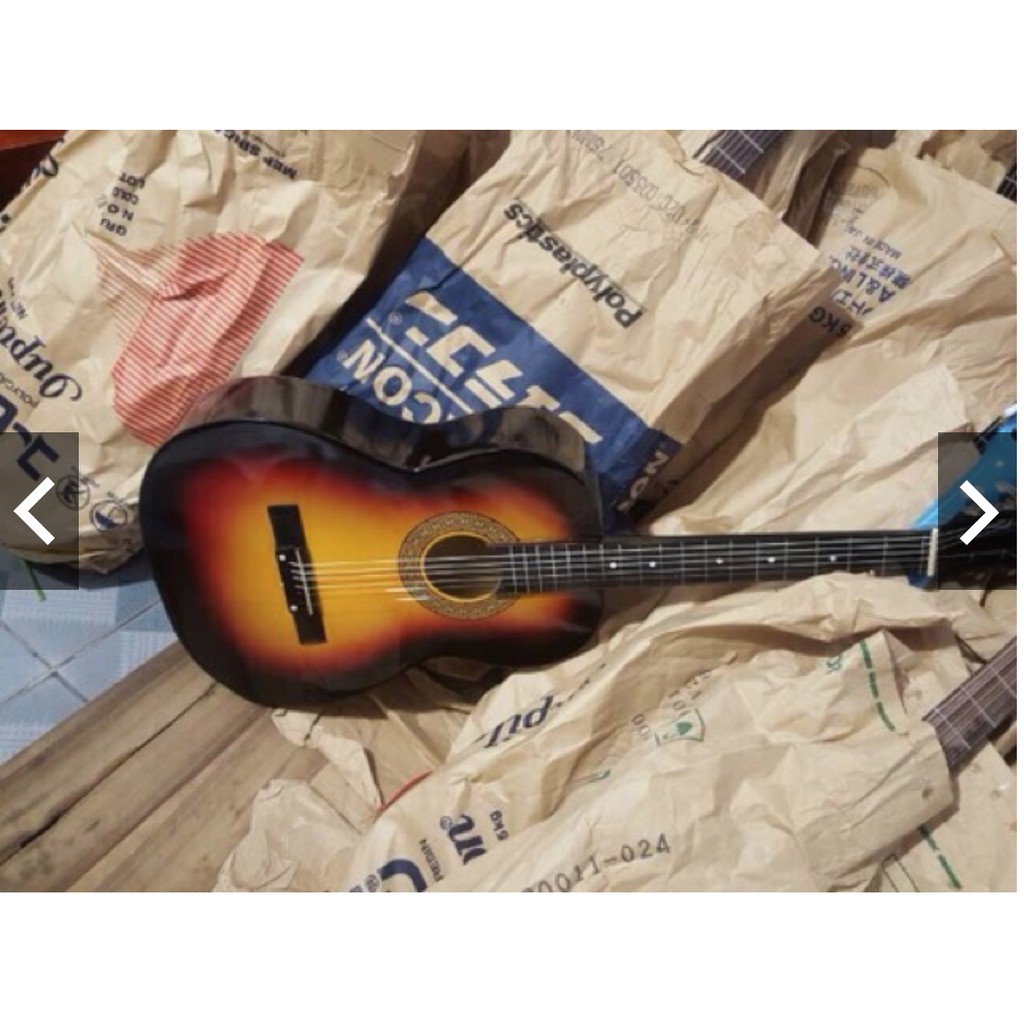 Đàn Guitar D Phổ Thông GC46 Full combo bao vải + bộ 6 dây
