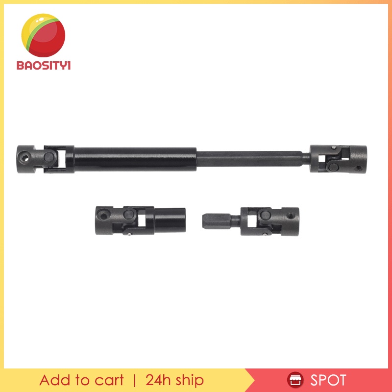 Bộ 2 Trục Truyền Động Trước / Sau Bằng Kim Loại Cho Mô Hình Xe Điều Khiển Từ Xa Axial SCX24 90081 1 / 24