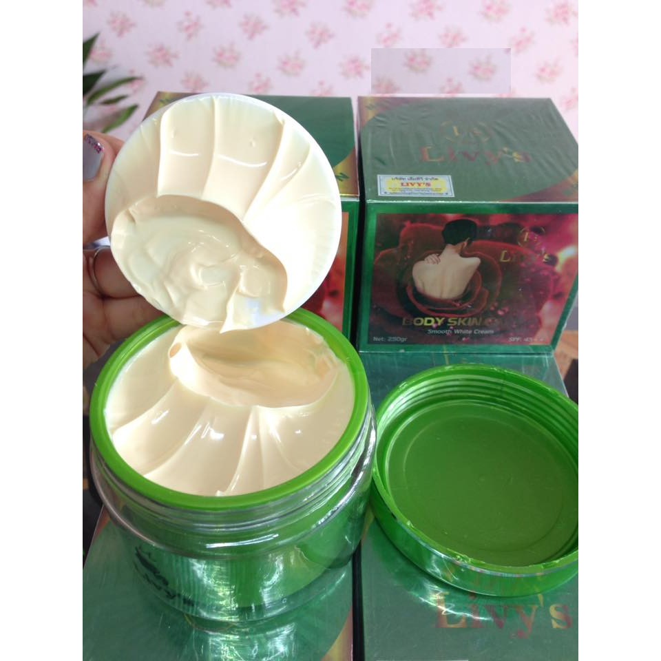 KEM DƯỠNG TRẮNG DA BODY LIVY’S XANH