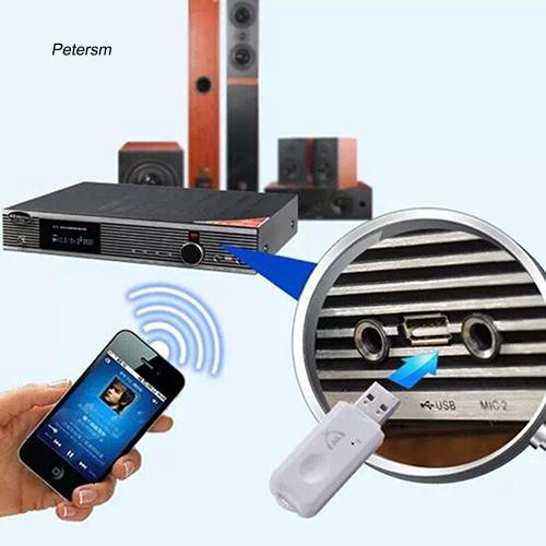 Thiết bị nhận tín hiệu âm thanh Bluetooth không dây trên xe hơi ptsm _