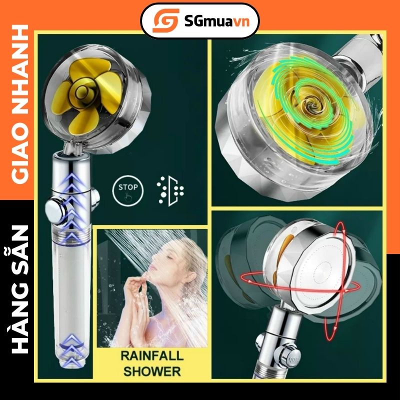 Vòi sen tăng áp có lọc nước thế hệ mới