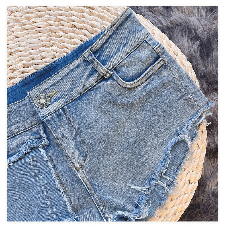 DUNEA Quần Jean Lưng Cao Thiết Kế Quyến Rũ Thời Trang Dành Cho Nữ