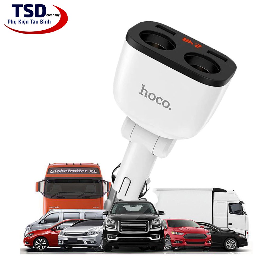 Tẩu Sạc Ô tô Đa Năng Chia Tẩu Hoco Z28 Chính Hãng | BigBuy360 - bigbuy360.vn