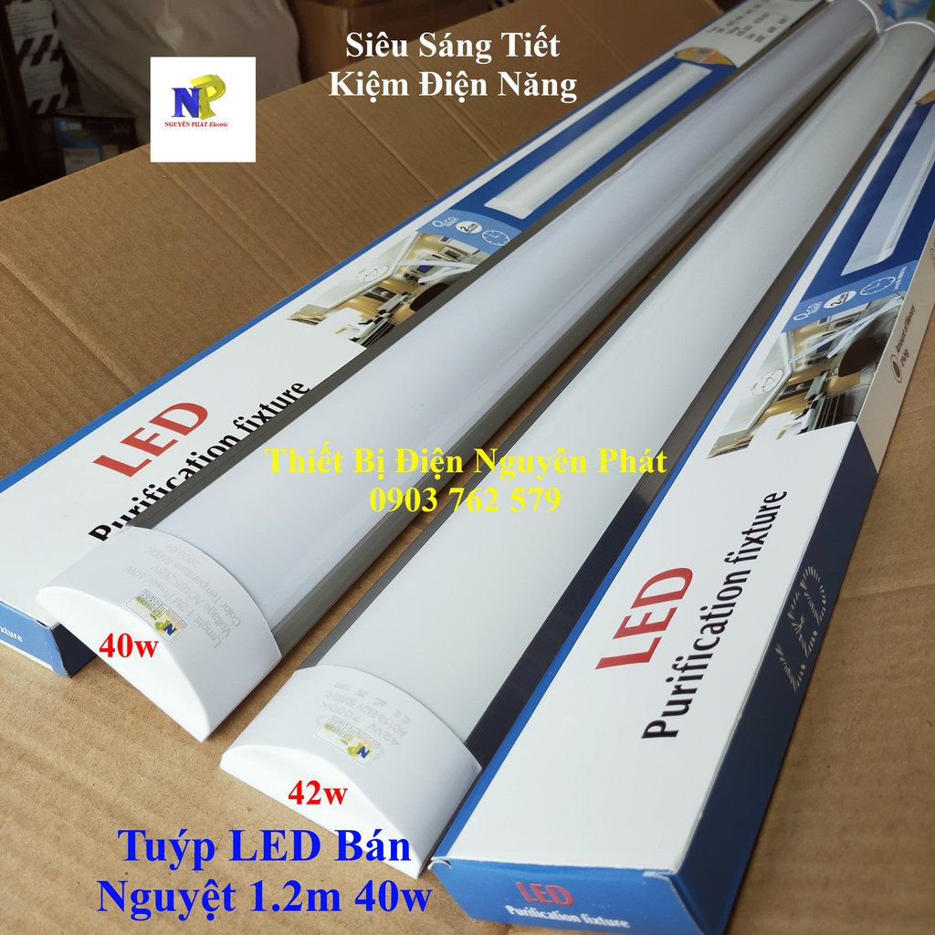 Tuýp LED Bán Nguyệt 1.2m 40w Siêu Sáng Tiết Kiệm Điện Năng | BigBuy360 - bigbuy360.vn