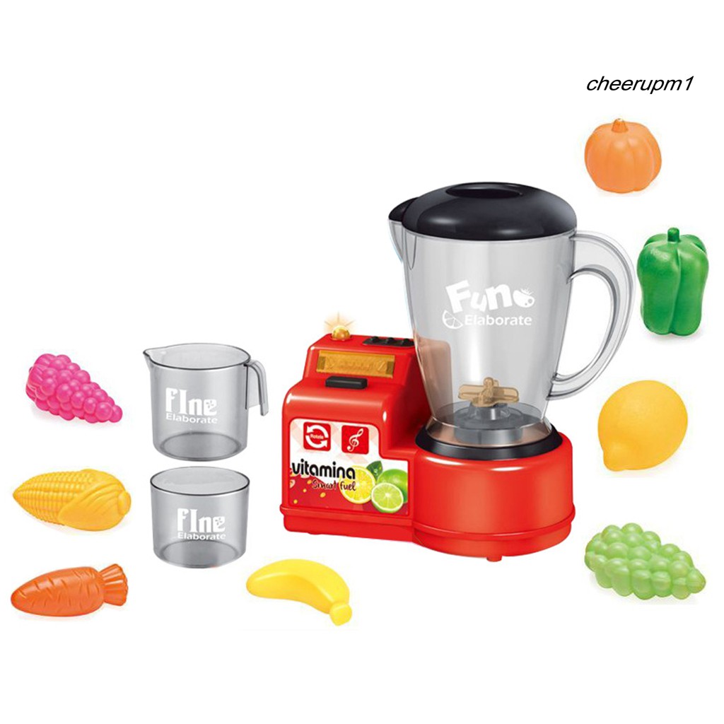 Máy xay sinh tố đồ chơi có đèn và nhạc dành cho bé