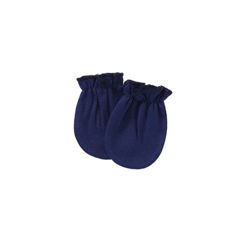 1 Đôi Găng Tay Cotton Mềm Chống Xước Bảo Vệ Mặt Dành Cho Trẻ Sơ Sinh