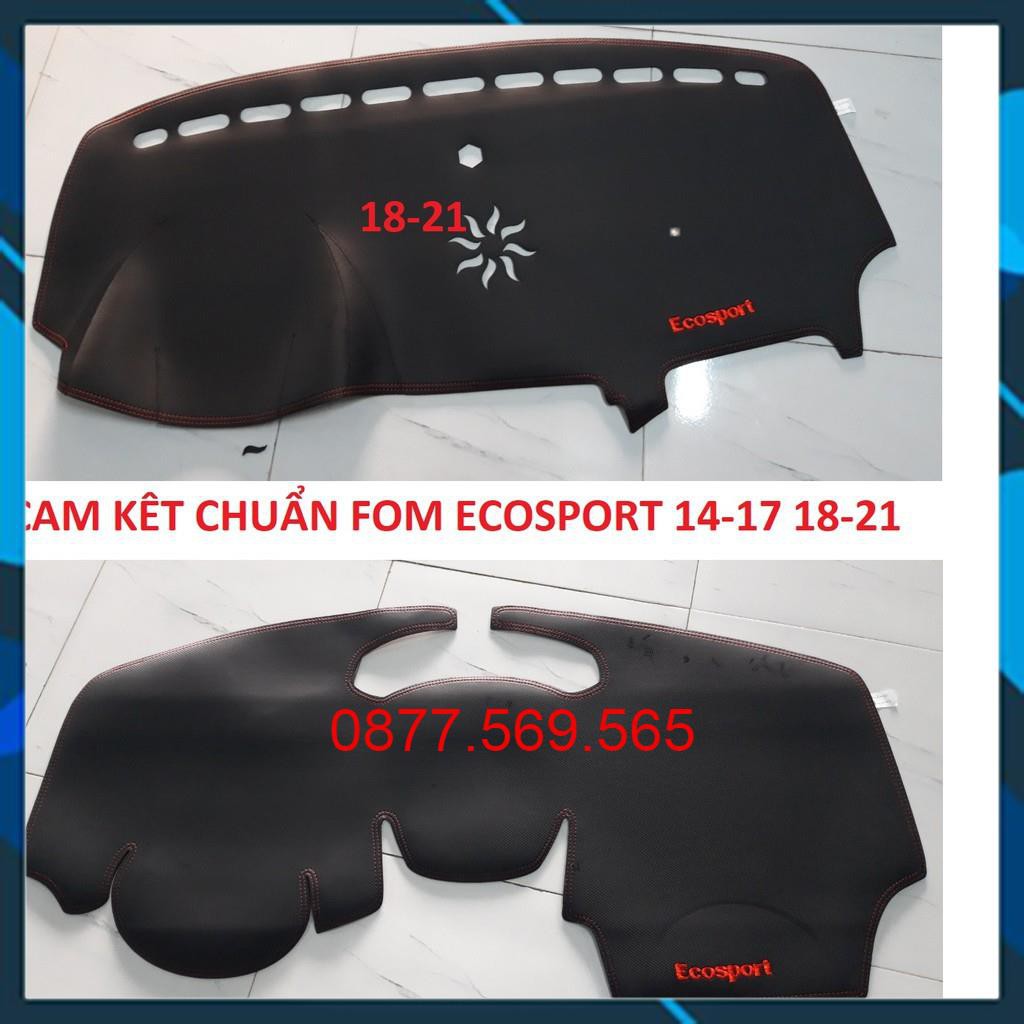 THẢM TAPLO FORD ECOSPORT 2014-2017 VÀ 2018-2021 THẢM CHE NẮNG TAPLO CAO CẤP-NHUNG +DA VÂN CARBON 3 LỚP