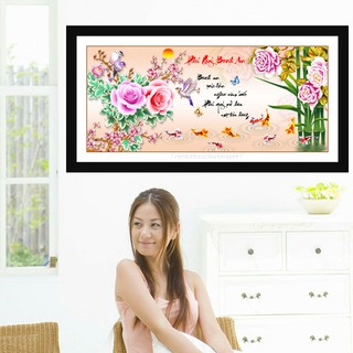 Tranh đính đá Phú quý bình an VS314 - tự đính