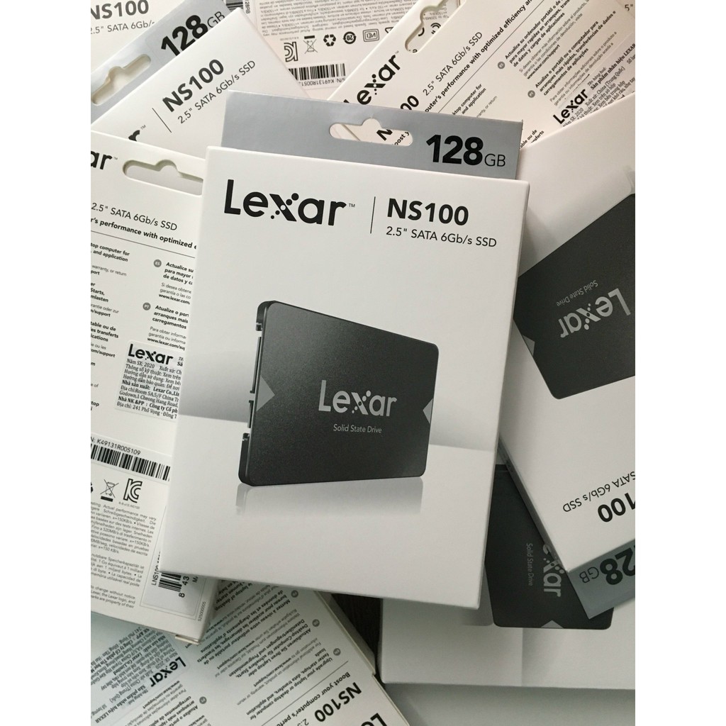 Ổ cứng SSD LEXAR NS100 128GB 256GB 512GB Sata3 2.5inch