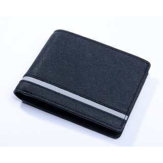 Ví nam da Saffiano đựng thẻ Minimalist Rainbow W002 - Chống trầy, chống nước, nhỏ gọn công nghệ RFID