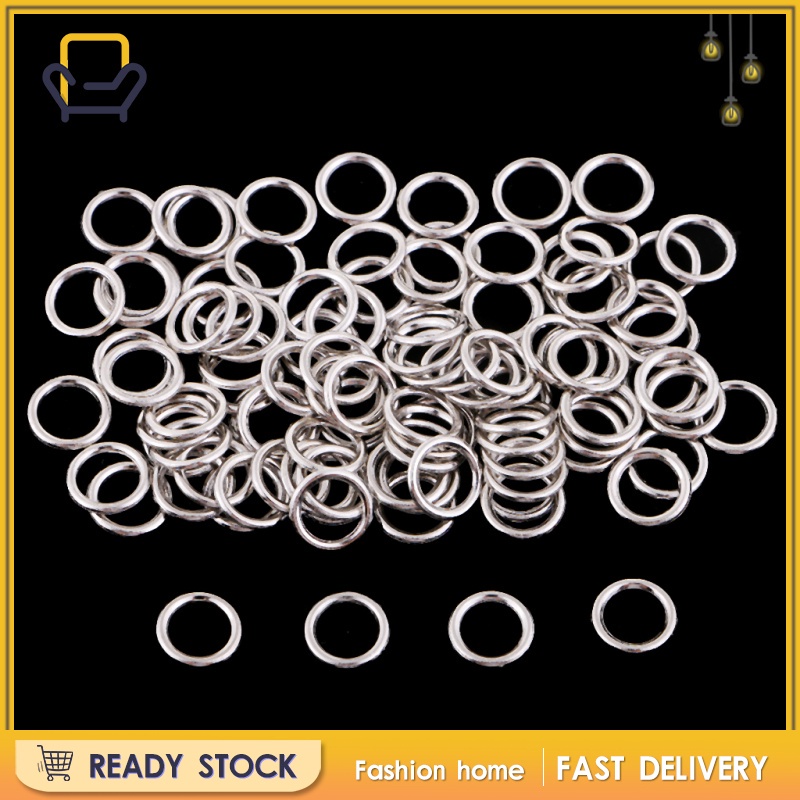 Set 100 Kẹp Dây Áo Ngực Hình Chữ O 8mm Happi2ness