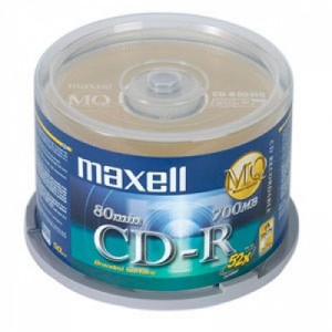Đĩa trắng CD Maxell (Hộp 50c)