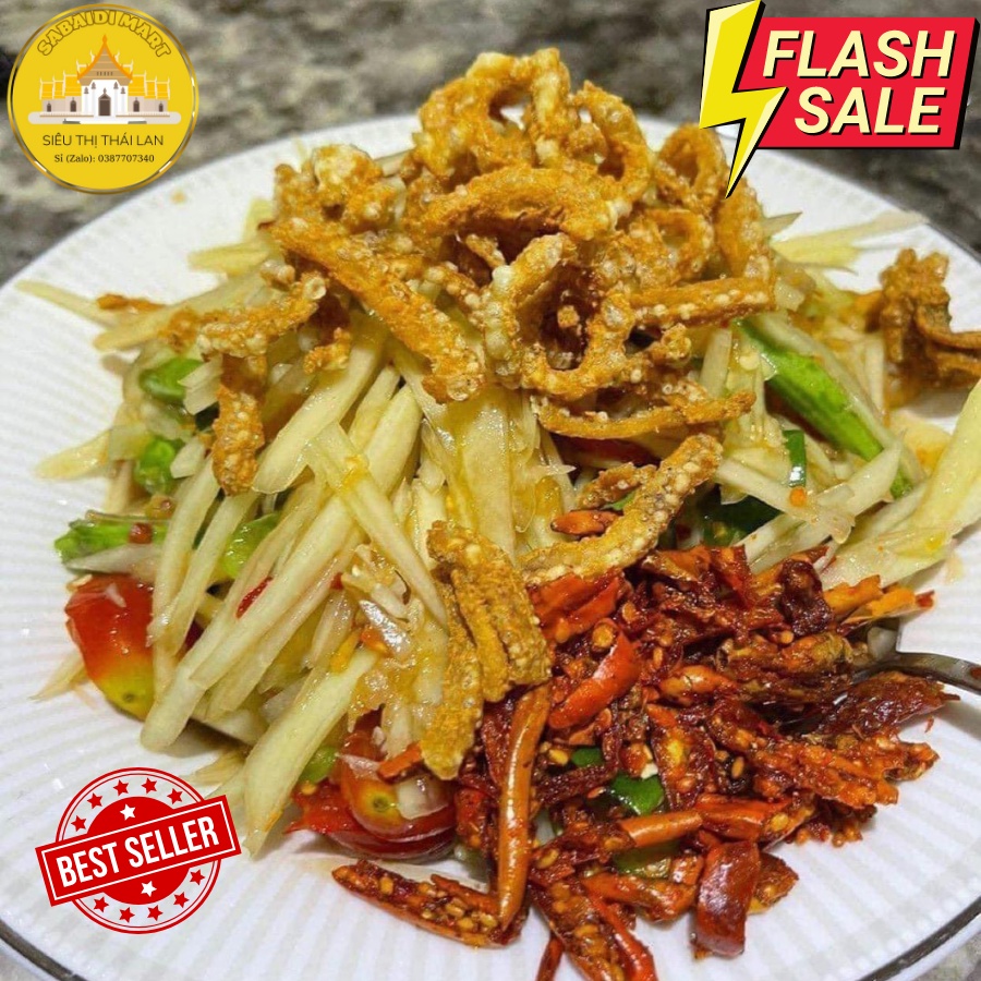 ỚT CHIÊN SNACK ỚT THÁI LAN CHIÊN GIÒN - 100G