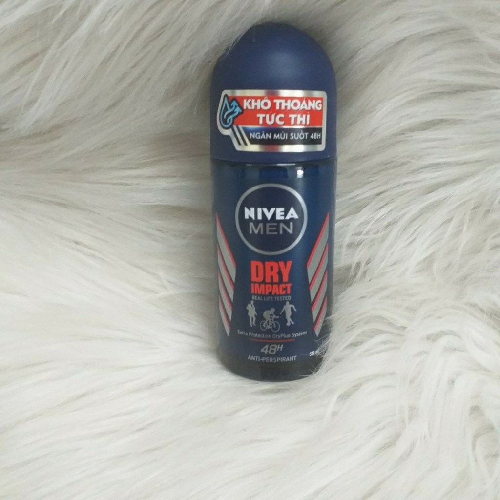 Lăn ngăn mùi NIVEA MEN khô thoáng (50ml)