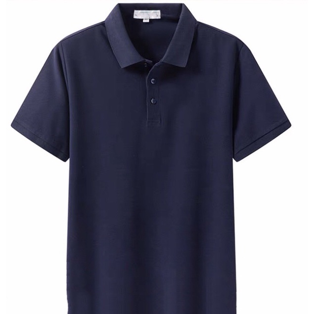 Áo thun nam Polo cổ bẻ bo tay BASIC, vải thun lạnh xuất Hàn co giãn, chuẩn form, sang trọng, lịch lãm - Lux Store