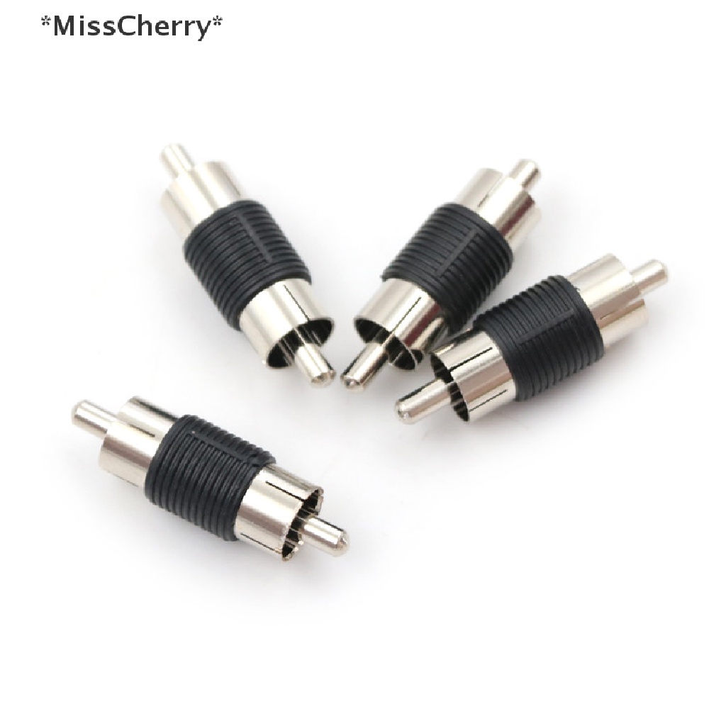 Set 4 Đầu Nối Chuyển Đổi Âm Thanh / Video AV RCA Đầu Cắm Sang Đầu Cắm Chuyên Dụng