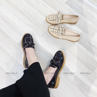 Giày đốc dạ nơ mới