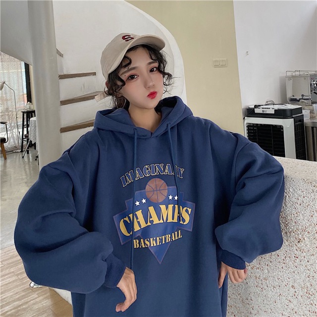 Áo Hoodie Ulzzang Dáng Rộng Cho Nữ - Liti shop