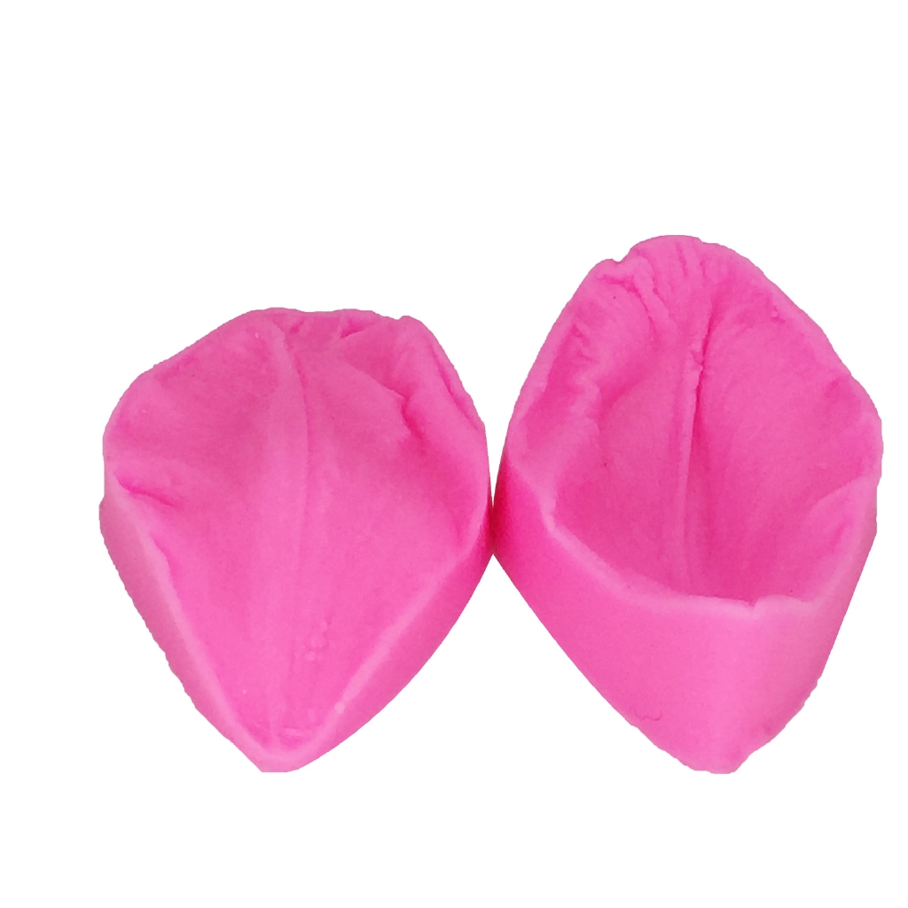 Bộ 2 Khuôn Silicone Làm Bánh Hình Hoa Tulip T1198