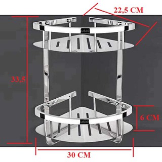 Kệ góc INOX 304 cao cấp