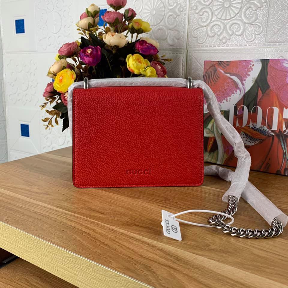 Túi xách Gucci Dionysus đầu rồng màu đỏ size mini 20cm