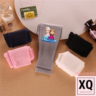 Quần legging in hình Elsa dày dặn ấm áp cho bé gái mặc mùa thu đông - XQ Baby Kid
