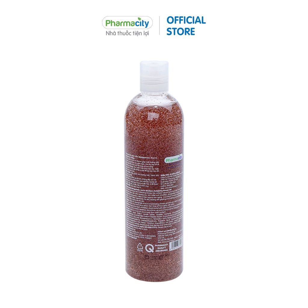 Sữa tắm Pharmacity Exfoliating Shower Gel (400g)