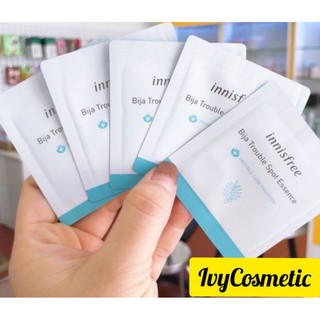 (Sample) Tinh Chất  Đặc Giảm Mụn Innisfree Jeju Bija Trouble Spot Essence