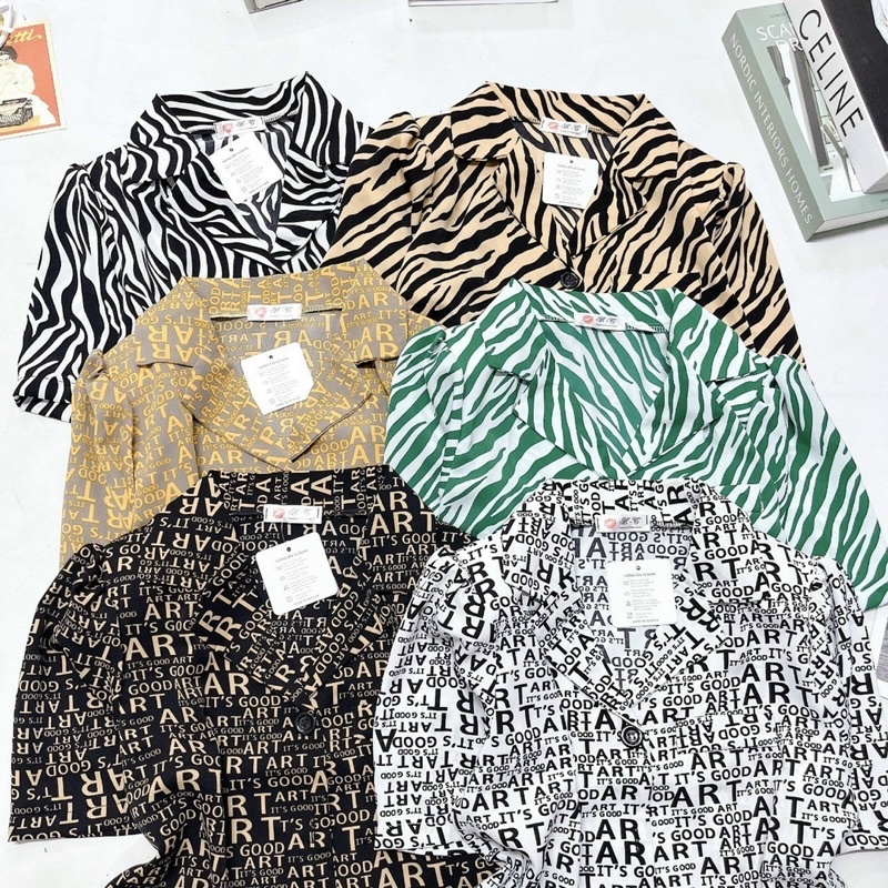 ÁO KIỂU THIẾT KẾ FORM NGẮN