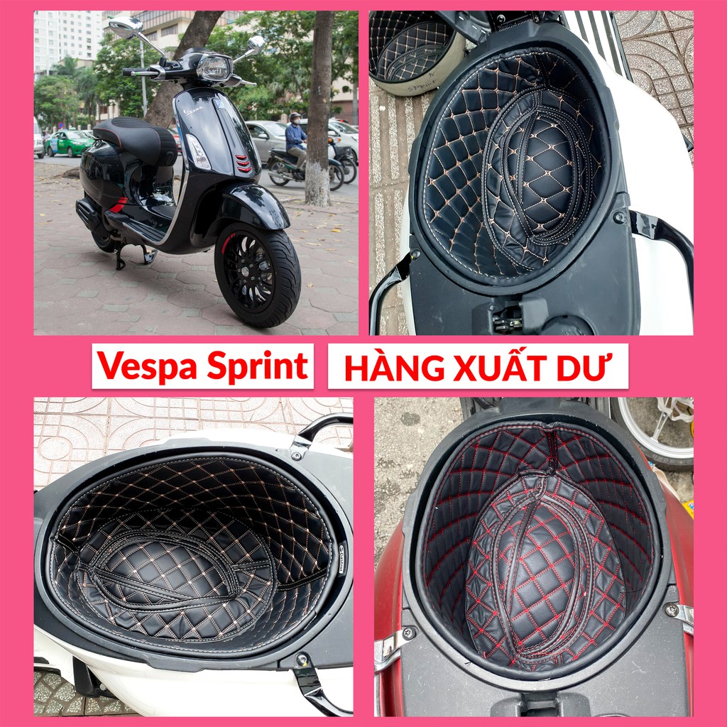 LÓT CỐP XE VESPA SPRINT - HÀNG GIA CÔNG TẠI XƯỞNG - BẢO HÀNH 1 NĂM