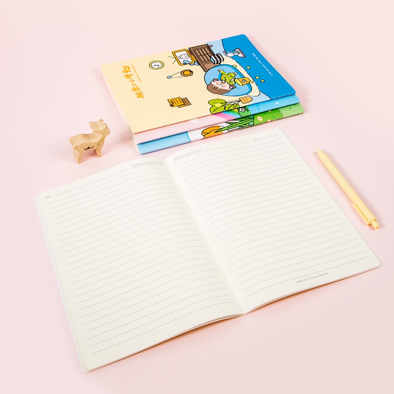 Vở may gáy Guangbo 40 trang Little Time Little Happy Size B5 60183-17