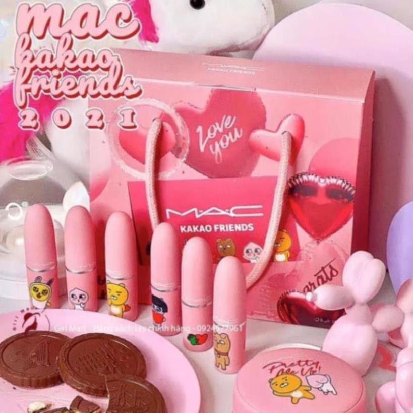 Son Mac Kakao Frends phiên bản limited mới nhất 2021 vỏ hồng emotion xinh động độc đáo | BigBuy360 - bigbuy360.vn