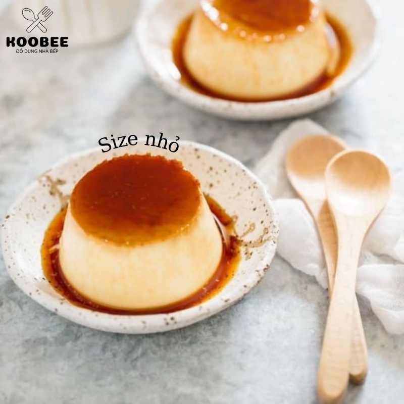 Hũ hộp cốc khuôn bánh flan caramen -  Khuôn làm bánh da lợn, bánh xu xê, thạch rau câu nhựa 100% PP KHÔNG MÙI CHỊU NHIỆT