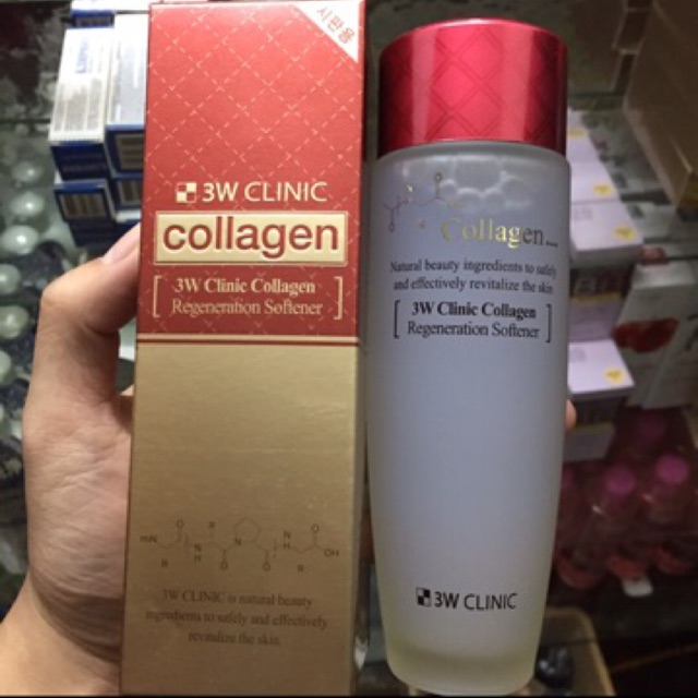 Nước hoa hồng 3W Clinic Collagen Softener Toner 150ml