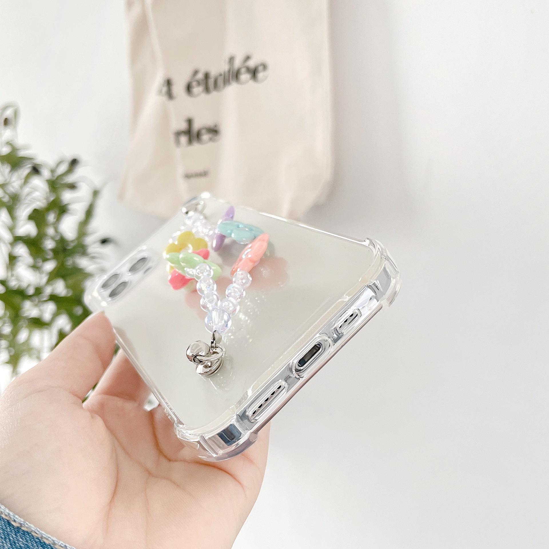 Ốp Lưng Họa Tiết Hoa Phối Dây Đeo Thời Trang Cho Iphone 12 Case Iphone 11 / 12 Pro Max / 8 Plus / 12 Mini / 11 Pro Max / Xs / 7 / 8 / X / Xr / Xsmax | BigBuy360 - bigbuy360.vn