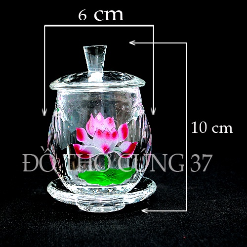 Ly Thủy Tinh Cúng Phật