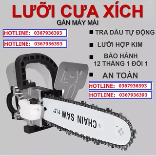 Lưỡi cưa xích gắn máy mài cầm tay